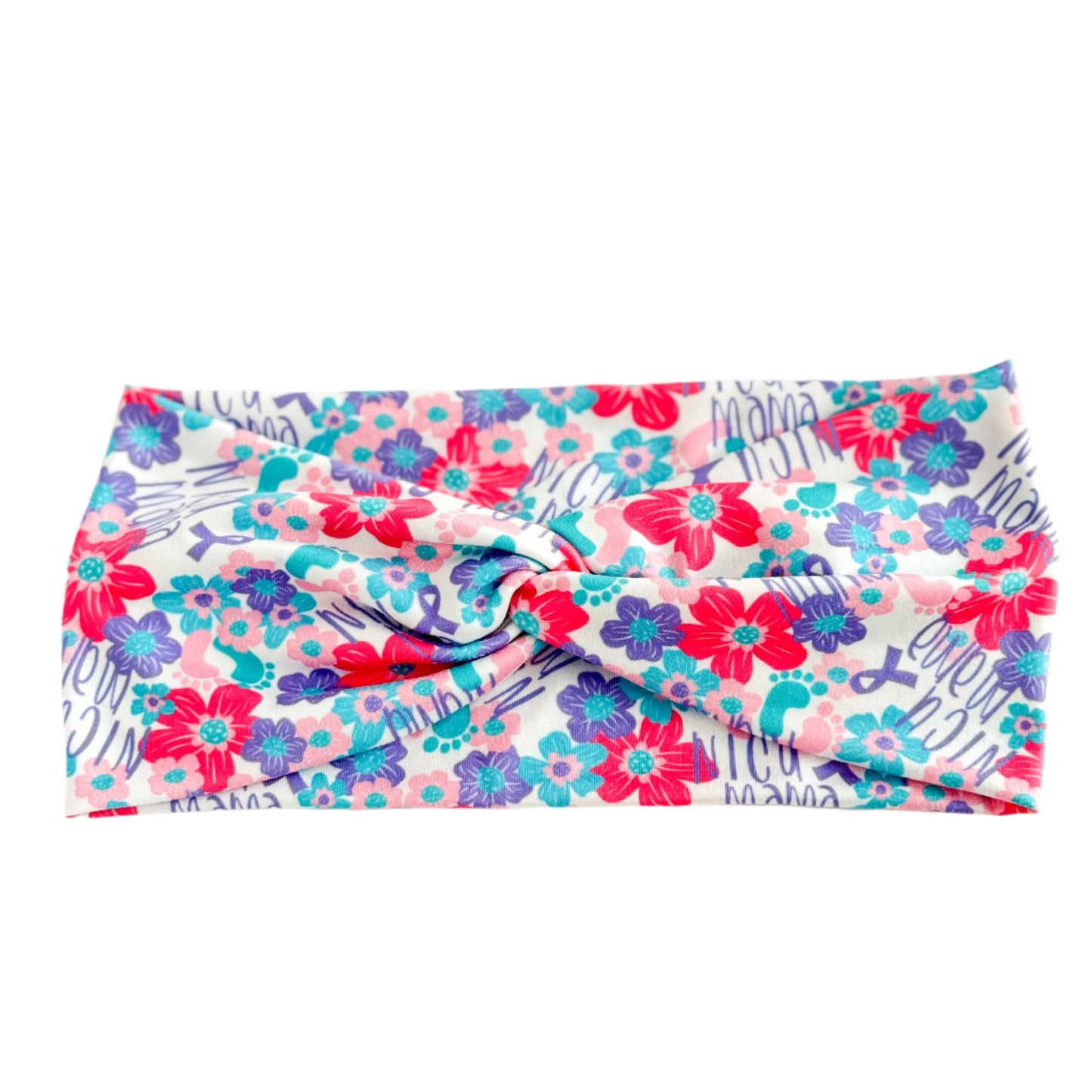 NICU Mama Twist Headband – Soft, Non-Slip Hair Accessory for Neonatal Moms Headband Studio