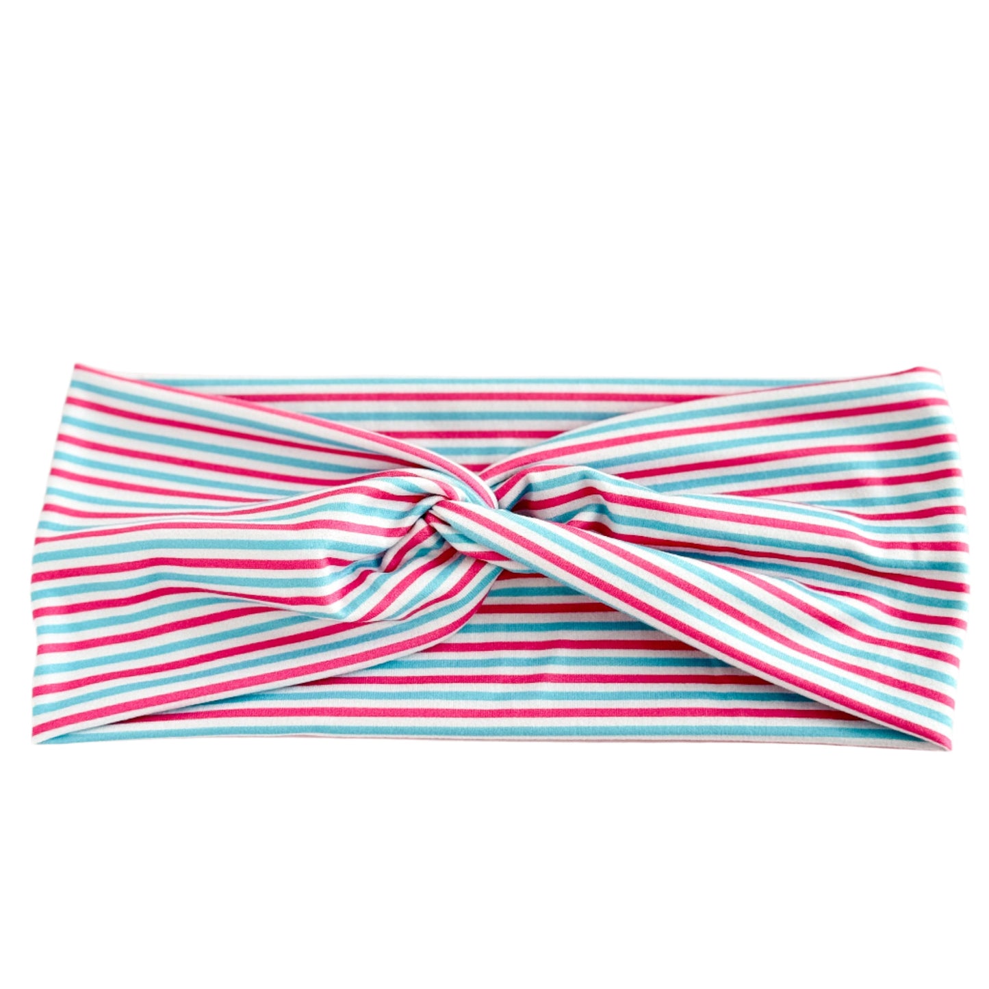 Hospital Stripes Twist Headband Headband Studio