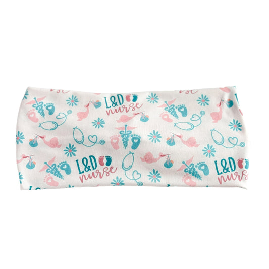 L&D Nurse Twist Headband Headband Studio