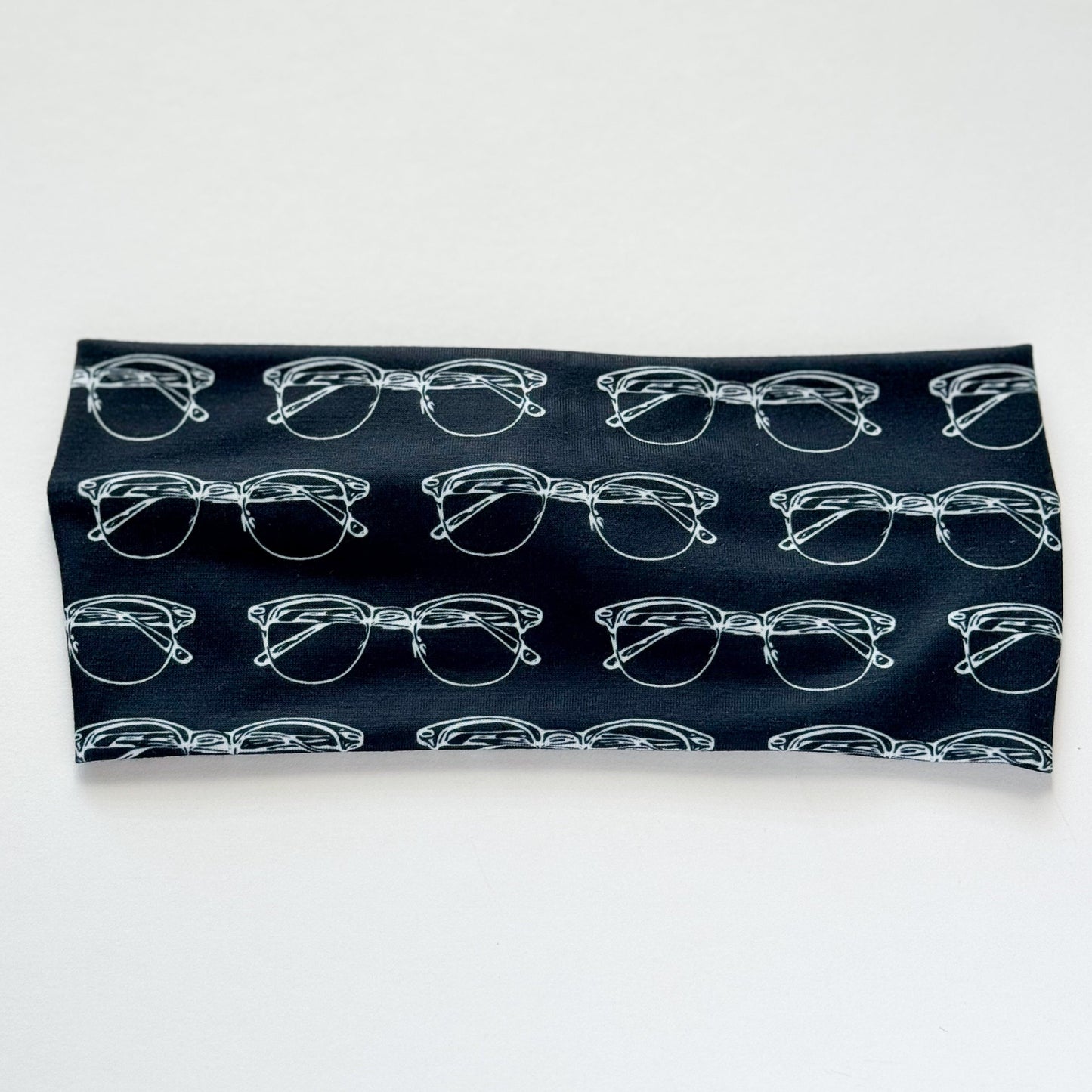 Black Eyeglasses Twist Headband – Soft Non-Slip Hair Accessory for Eye Care Professionals & Optical Staff Headband Studio