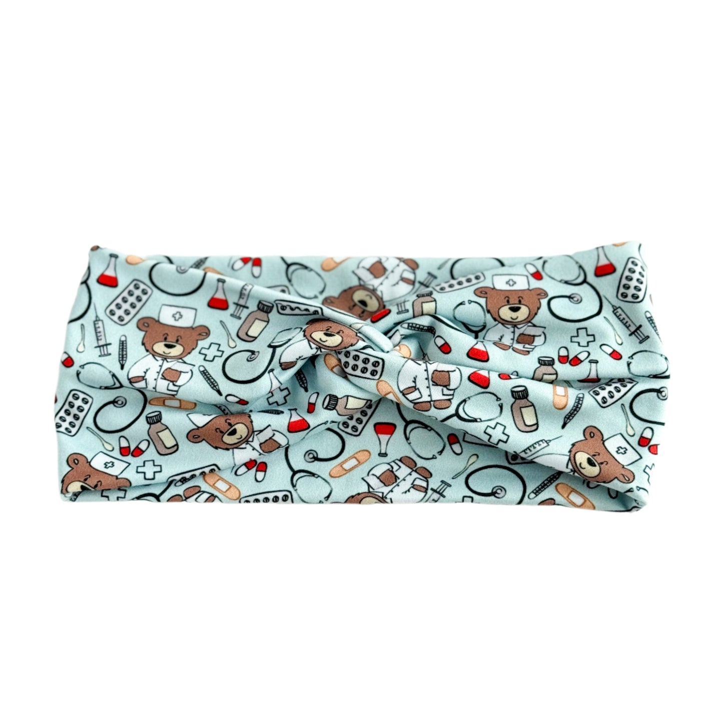 Doctor Bear Twist Headband Headband Studio
