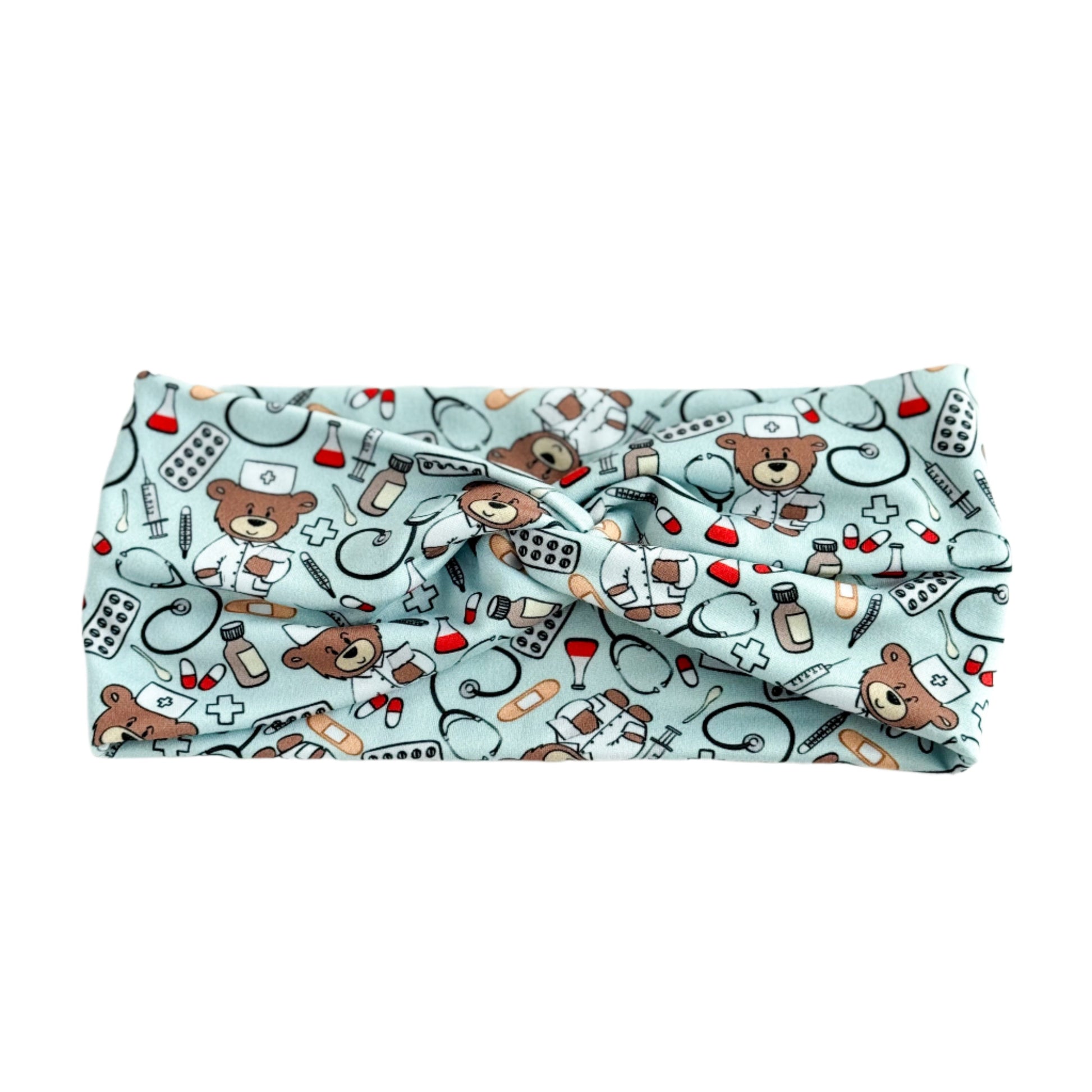 Doctor Bear Twist Headband Headband Studio