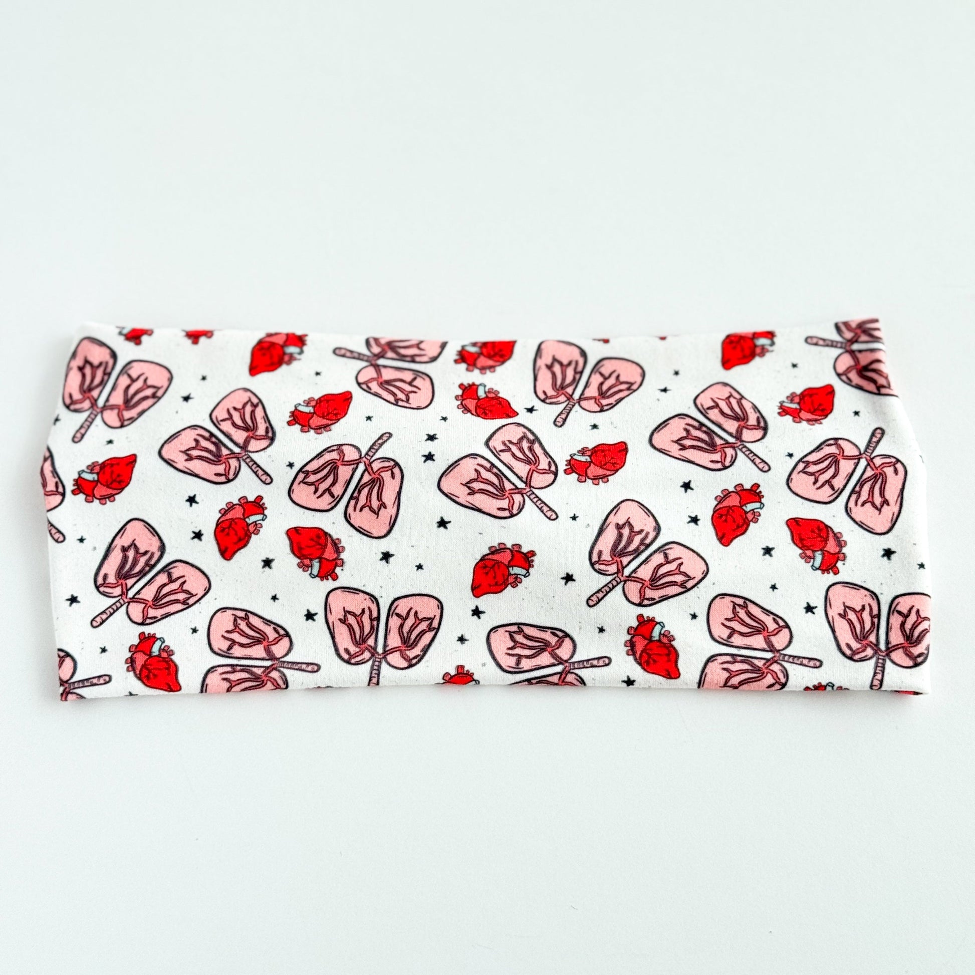 Lungs & Hearts Twist Headband for Healthcare Workers Headband Studio