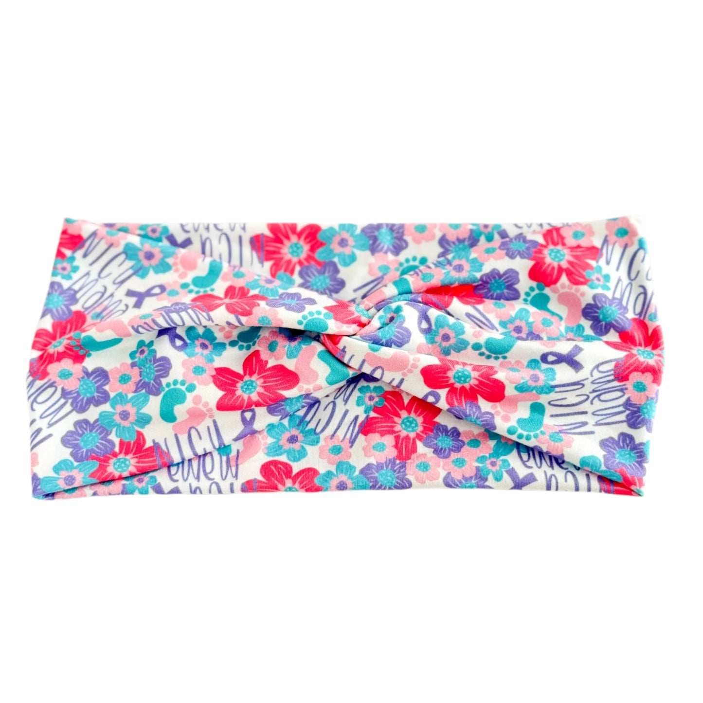 NICU Mama Twist Headband – Soft, Non-Slip Hair Accessory for Neonatal Moms Headband Studio