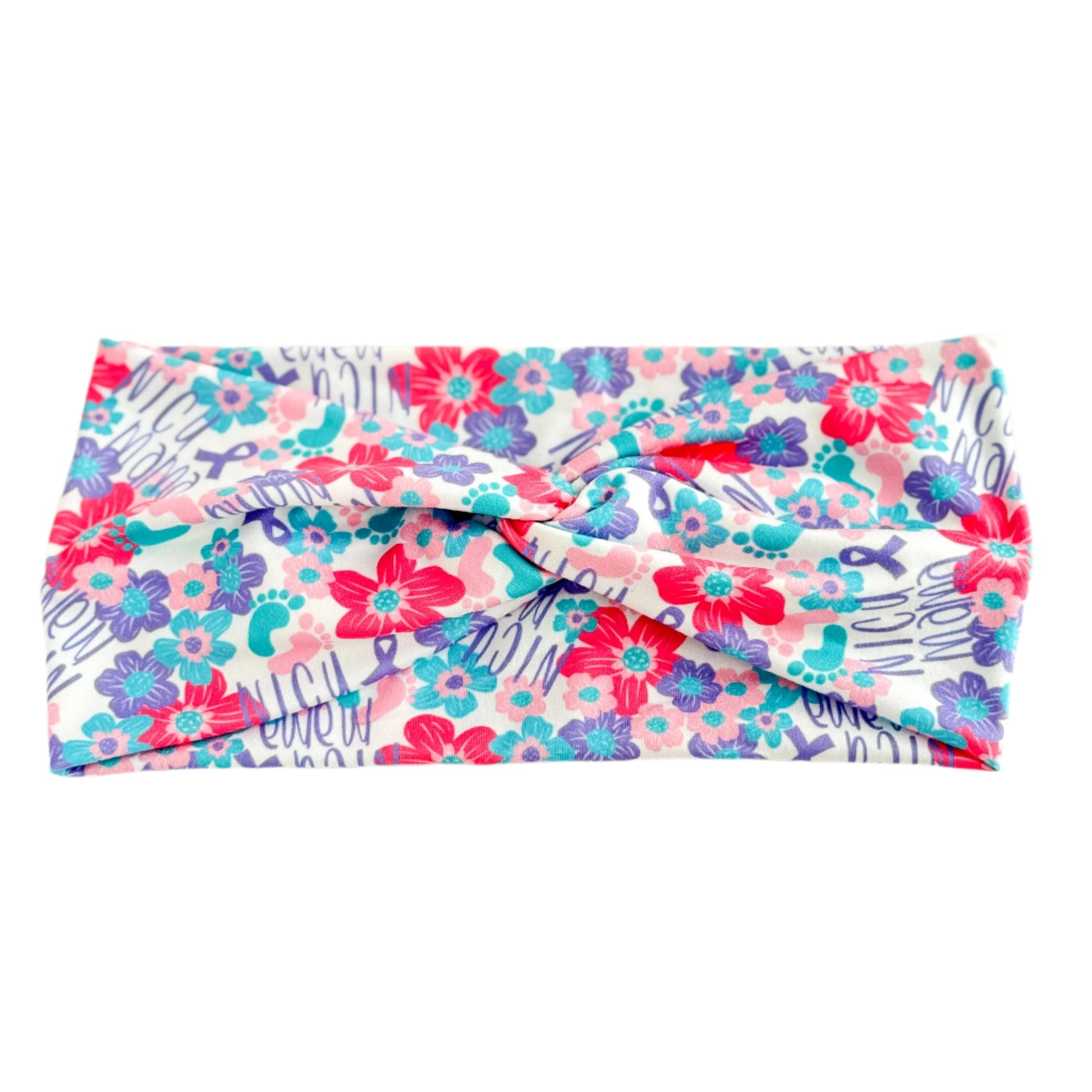 NICU Mama Twist Headband – Soft, Non-Slip Hair Accessory for Neonatal Moms Headband Studio