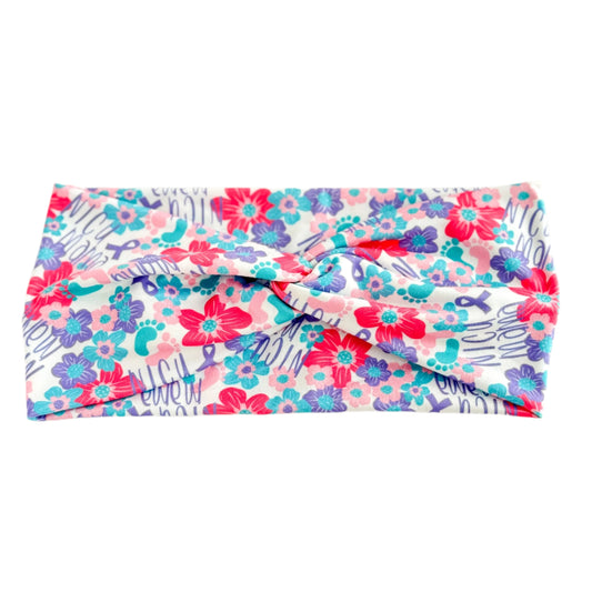 NICU Mama Twist Headband – Soft, Non-Slip Hair Accessory for Neonatal Moms Headband Studio