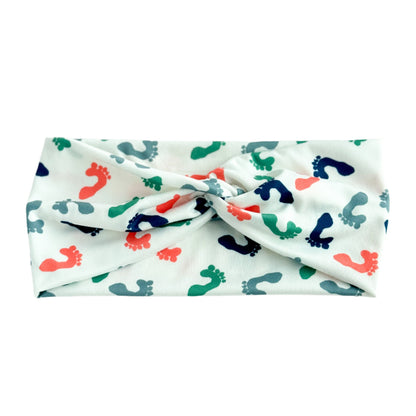 Baby Feet Twist Headband Headband Studio