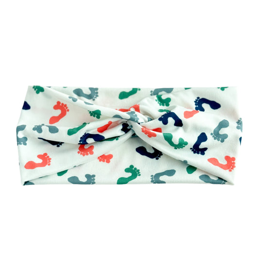 Baby Feet Twist Headband Headband Studio