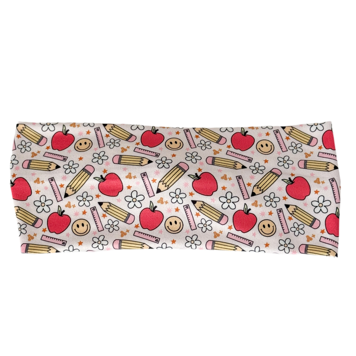 Handmade Blue Teacher Headband – Comfortable, Professional & Stylish for Classroom Wear Headband Studio