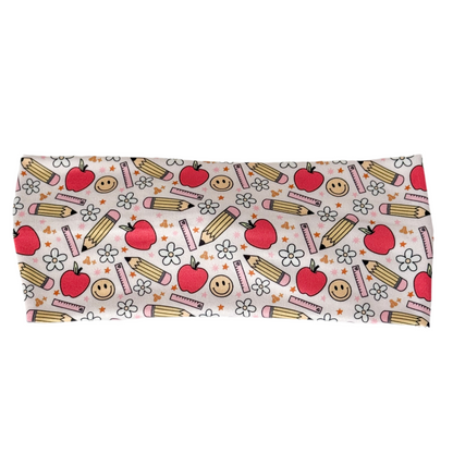 Handmade Blue Teacher Headband – Comfortable, Professional & Stylish for Classroom Wear Headband Studio