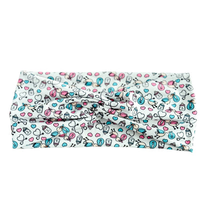 Labor & Delivery Stork Twist Headband Headband Studio