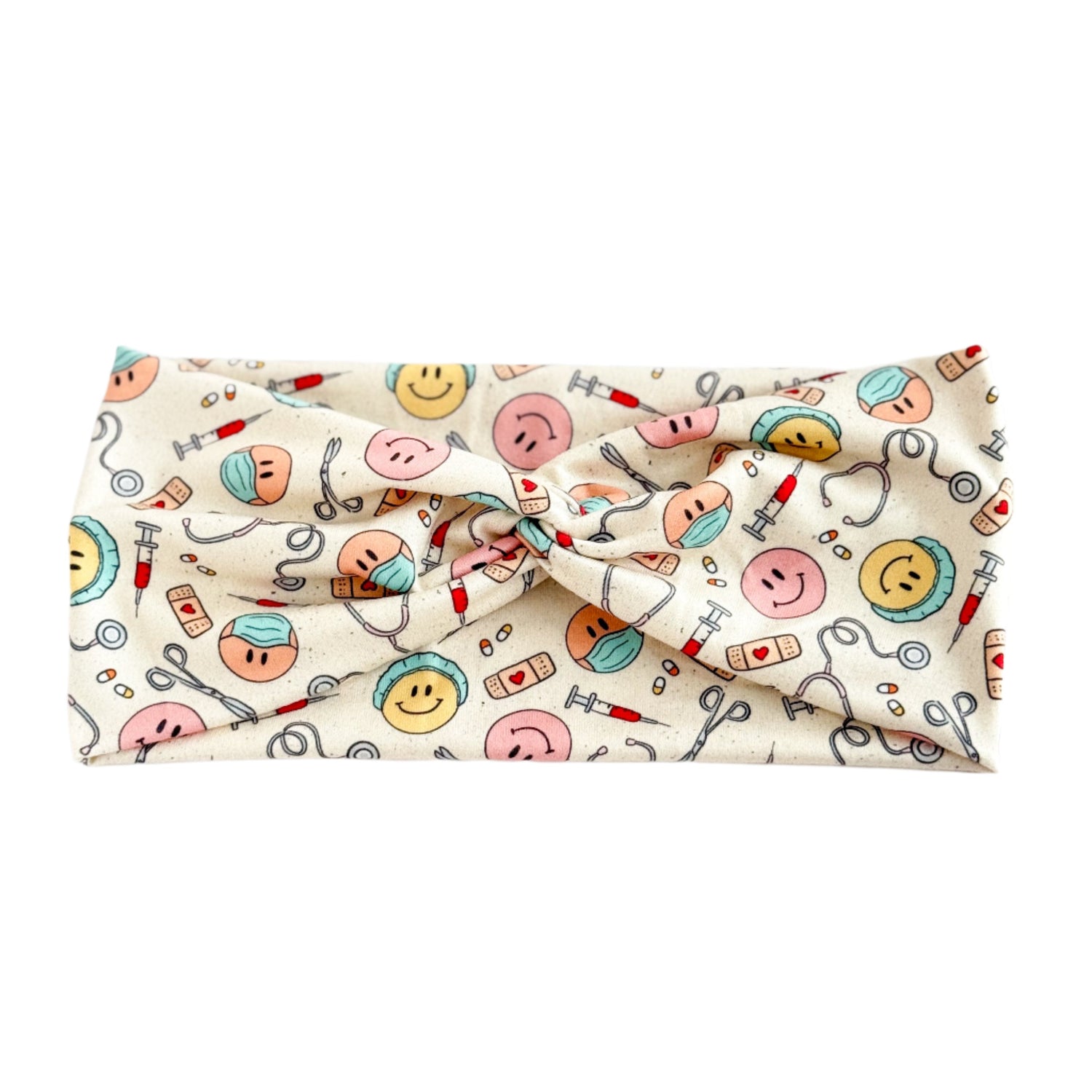 Medical Smiles Twist Headband Headband Studio