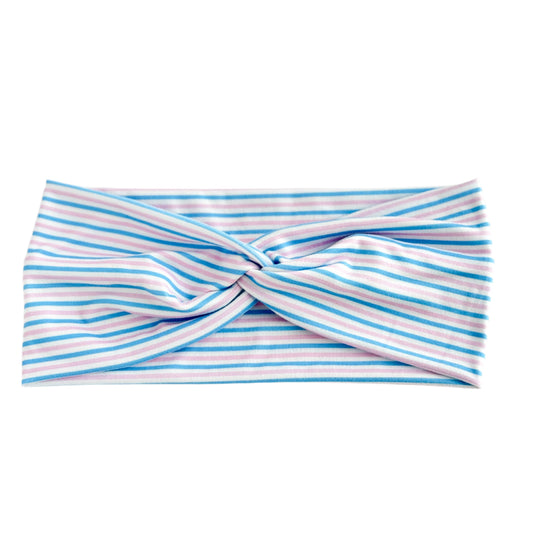 Newborn Stripes Twist Headband Headband Studio