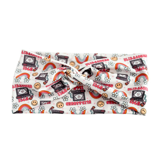 Ultrasound Tech Twist Headband Headband Studio
